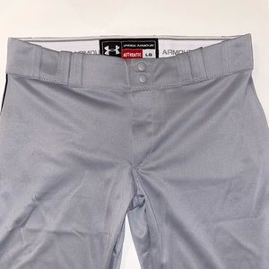 Gray Under Armour Softball Pants size L